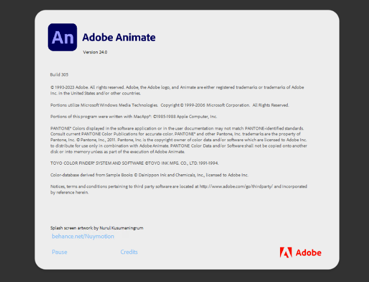 Adobe Animate 2024