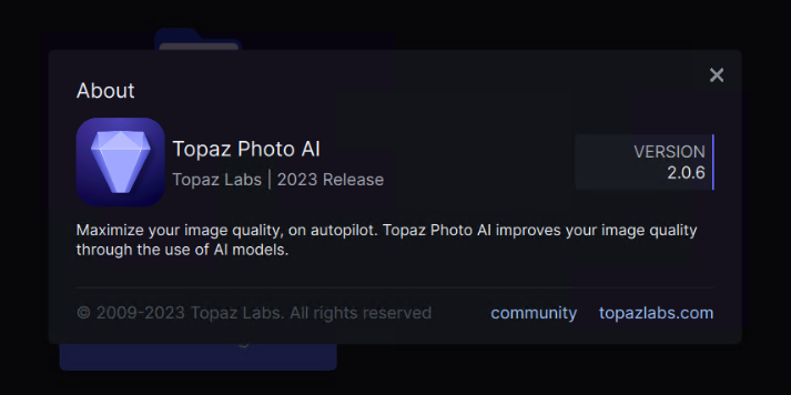 Topaz Photo AI 2.0.6