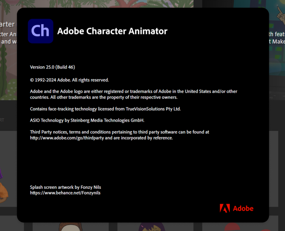 Adobe Character Animator 2025