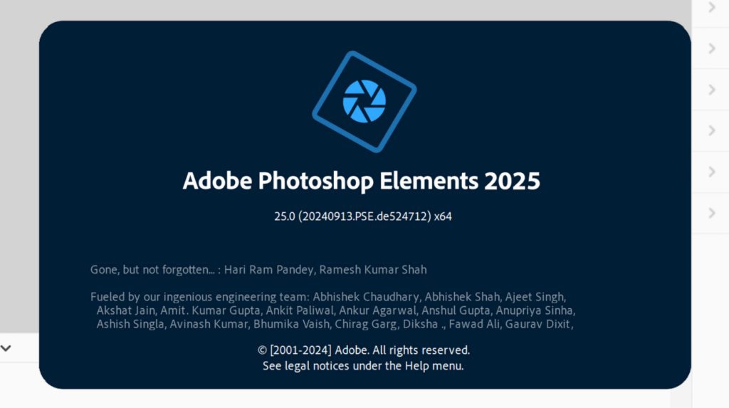 Adobe Photoshop Elements 2025