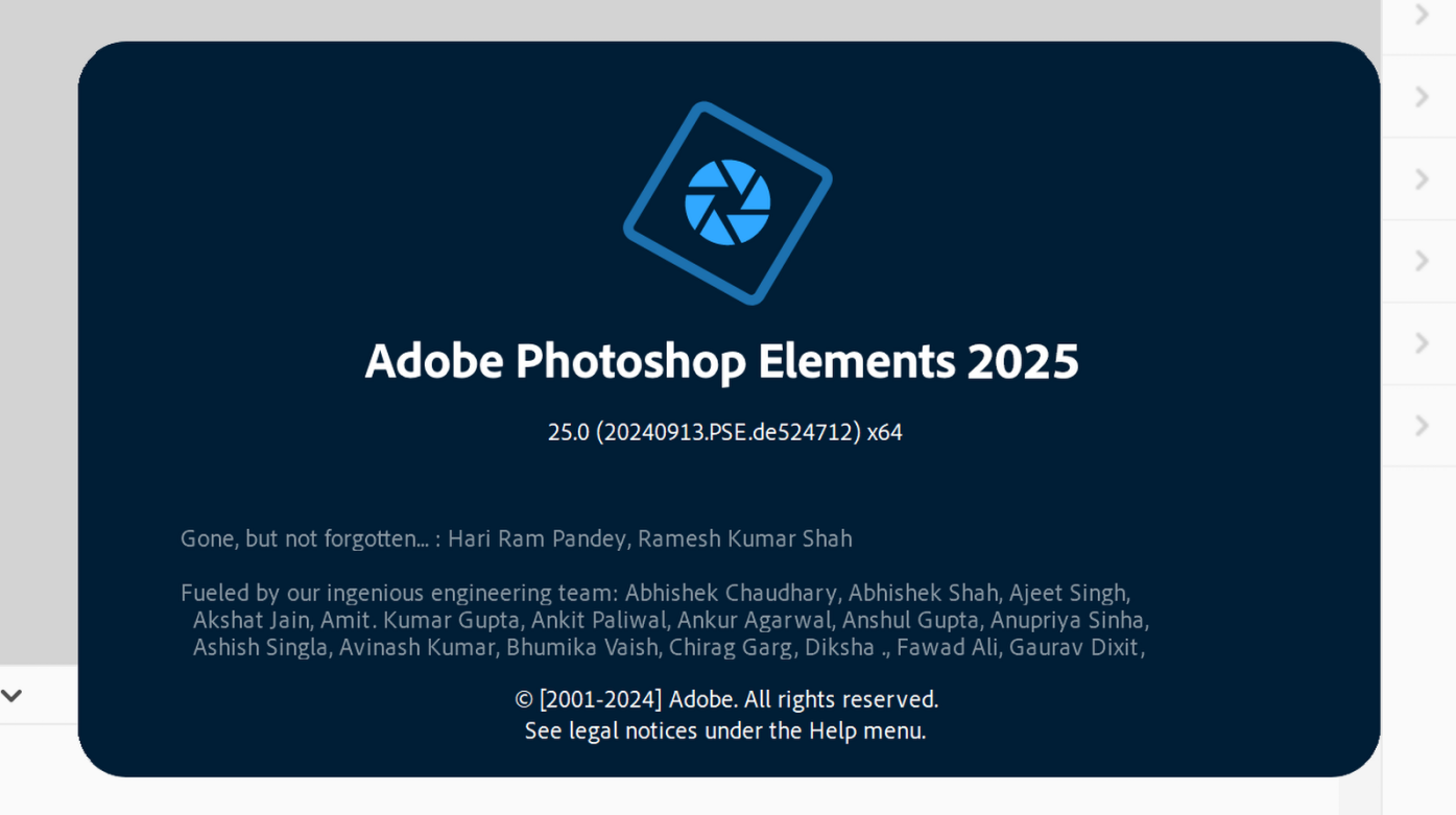 Adobe Elements 2025 ตัวเต็มถาวร (Windows) โหลดฟรี