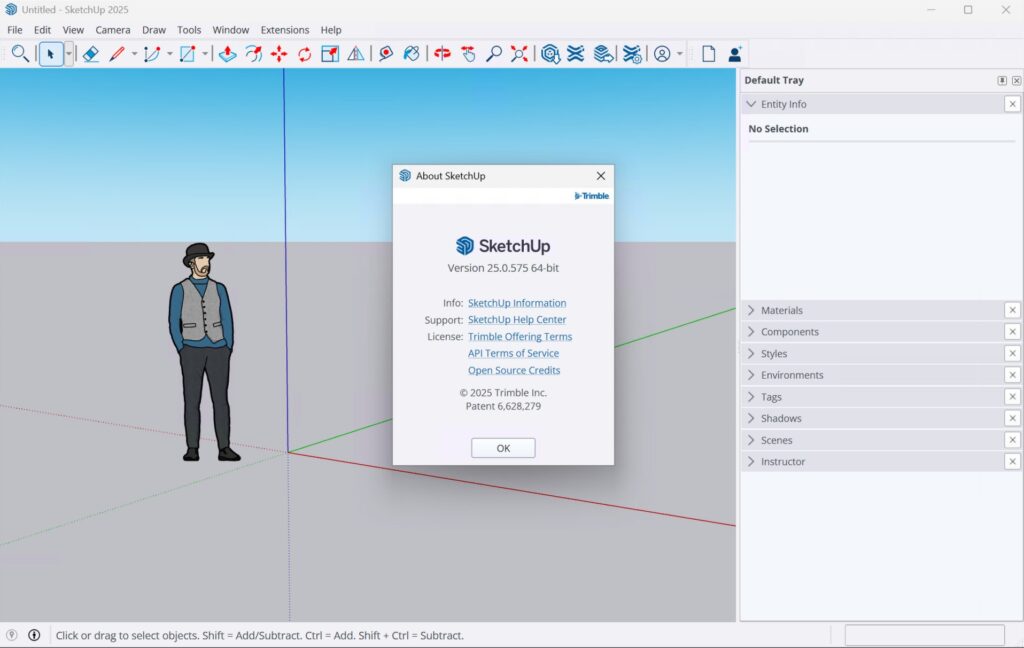 SketchUp Pro 2025 (v25.0.575)