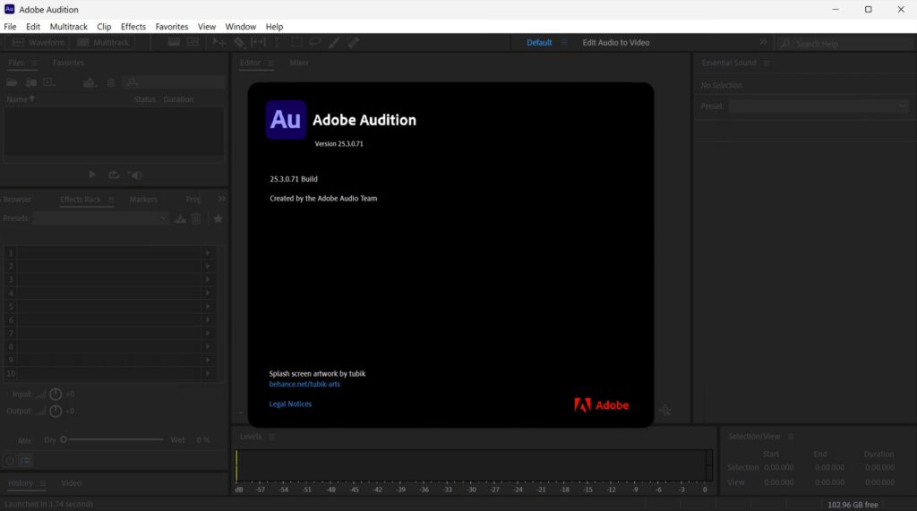 Adobe Audition 2025